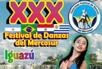 XXX FESTIVAL DE DANZAS DEL MERCOSUR 30° Aniversario – Iguazú, del 3 al 7 de septiembre de 2025